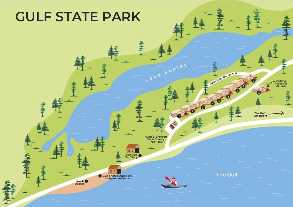 Timberline Glamping Orange Beach Галф Шорс Экстерьер фото